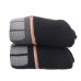 SGODDE 2Pair Men’s Wool Socks Warm Breathable Elastic Winter Outdoor Sports Hiking Socks