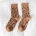 Terry Thickened Winter Socks Women Dotted Yarn Color Japanese Korean Style Warm Socks