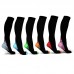 Knee High Stocking Sport Football Socks Leg Support Stretch Compression Socks Active School Team Socks